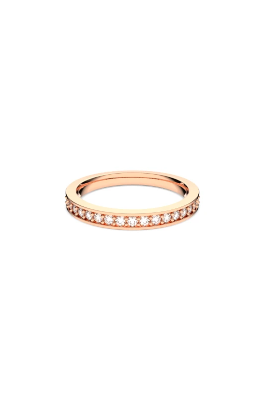 SWAROVSKI Swarovski Rare Ring White, Rose Gold-Tone Plated - 5032900