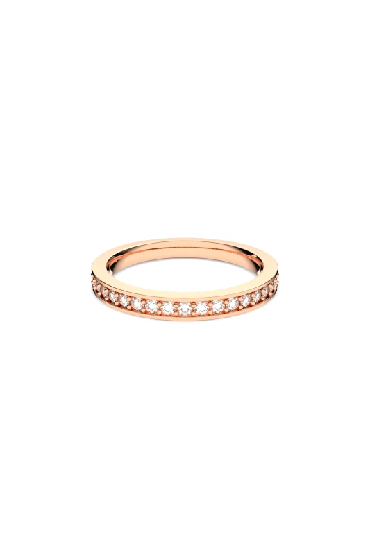SWAROVSKI Swarovski Rare Ring White, Rose Gold-Tone Plated - 5032901