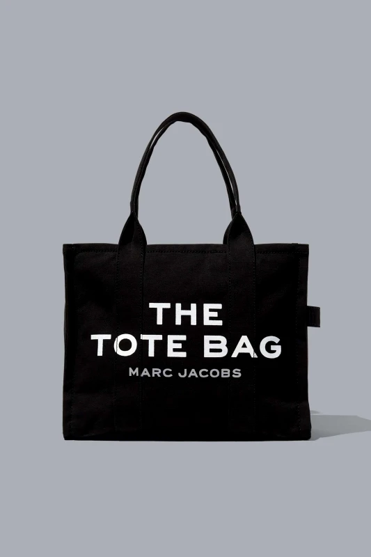 MARC JACOBS Marc Jacobs γυναικεία τσάντα χειρός με logo print "The Large Tote" - M0016156 Μαύρο