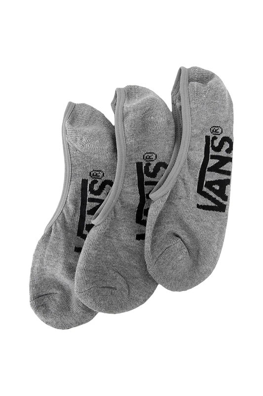 VANS Vans unisex κάλτσες σετ 3 ζεύγη "Classic Super Νo-show" - VN000XS9HTG1 Γκρι