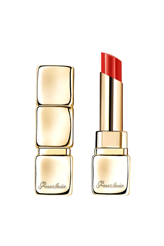 GUERLAIN Guerlain Kisskiss Shine Bloom 95% Naturally-Derived Ingredients Lipstick - G043687 519 Floral Brick