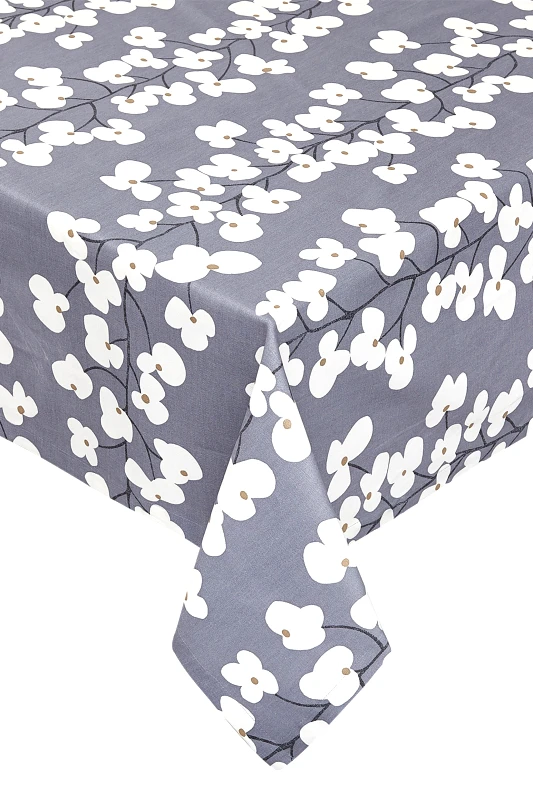 COINCASA Coincasa τραπεζομάντηλο με floral print 160 x 350 cm - 006718067 Μπλε