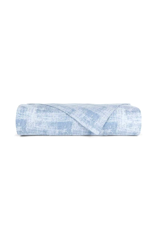 COINCASA Coincasa παπλωματοθήκη διπλή από λινό με all-over denim effect 240 x 220 cm - 007358008 Γαλάζιο