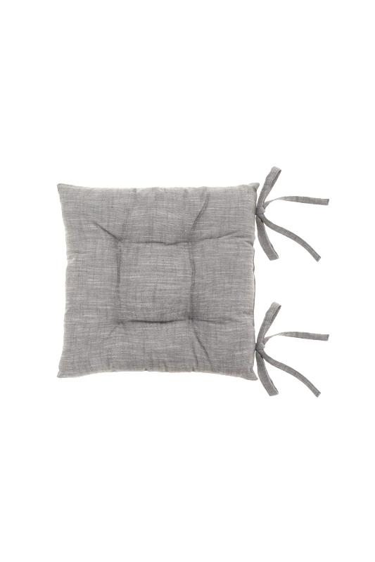 COINCASA Coincasa διακοσμητικό μαξιλάρι καρέκλας 40 x 40 cm - 000495326 Γκρι