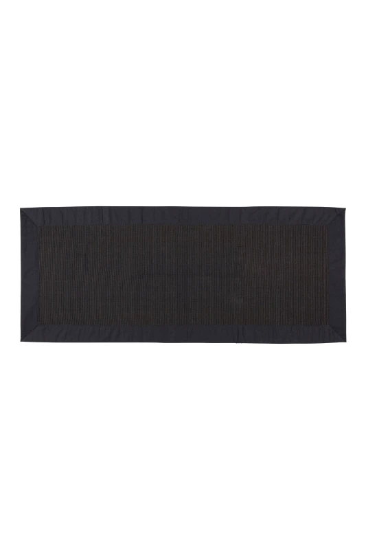 COINCASA Σουπλά Zefiro μαύρο με ribbed σχέδιο 220 x 50 cm Coincasa - 000495944 Μαύρο