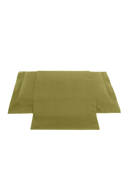 COINCASA Coincasa σεντόνι υπέρδιπλο μονόχρωμο "Zefiro" 240 x 280 cm - 007080646 Λαδί