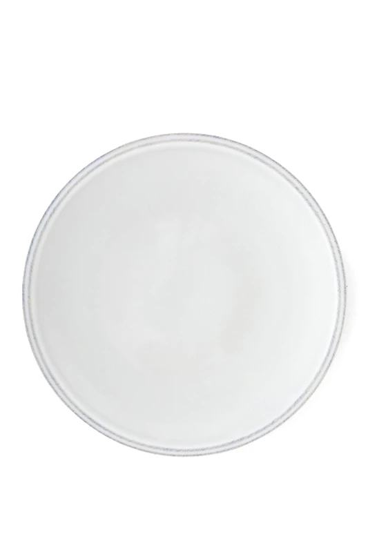 COINCASA Coincasa κεραμικό πιάτο φαγητού μονόχρωμο "Friso" 28 cm - 007262692 Λευκό