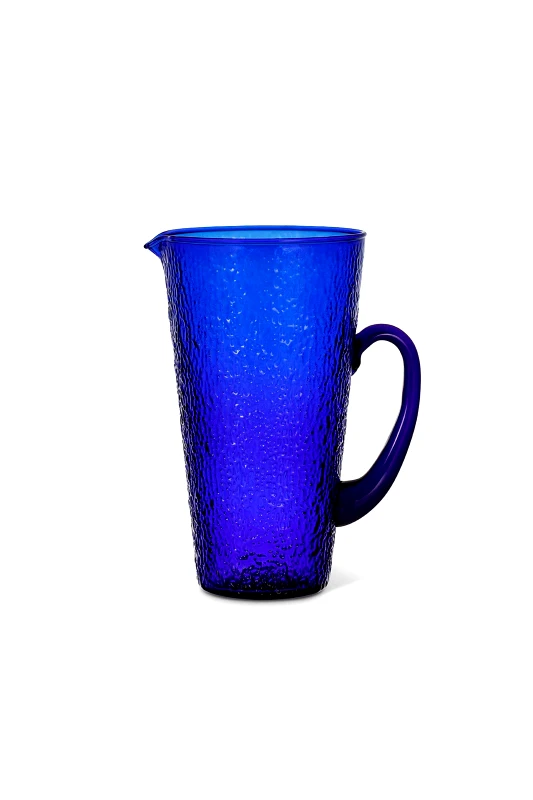 COINCASA Coincasa γυάλινη κανάτα χρωματιστή 23 x 13 cm - 007358555 Μπλε