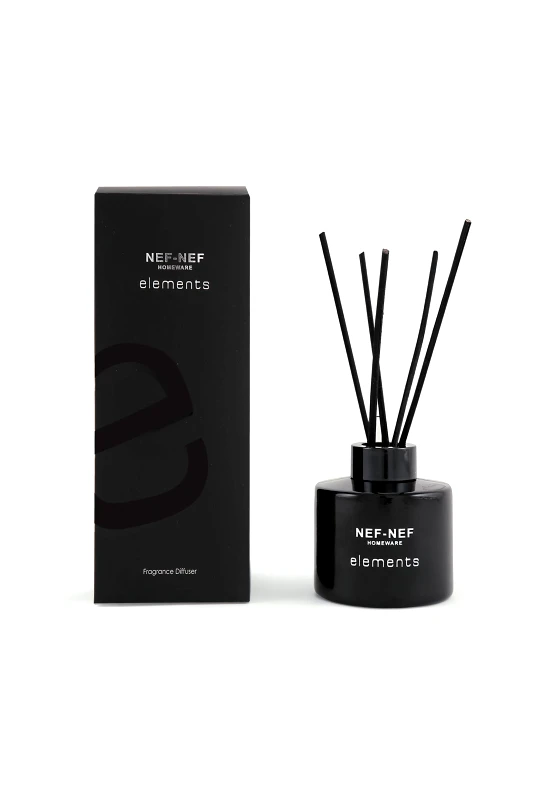 NEF-NEF HOMEWARE NEF-NEF αρωματικό χώρου με sticks ''Elements'' 200 ml - 024368 Μαύρο