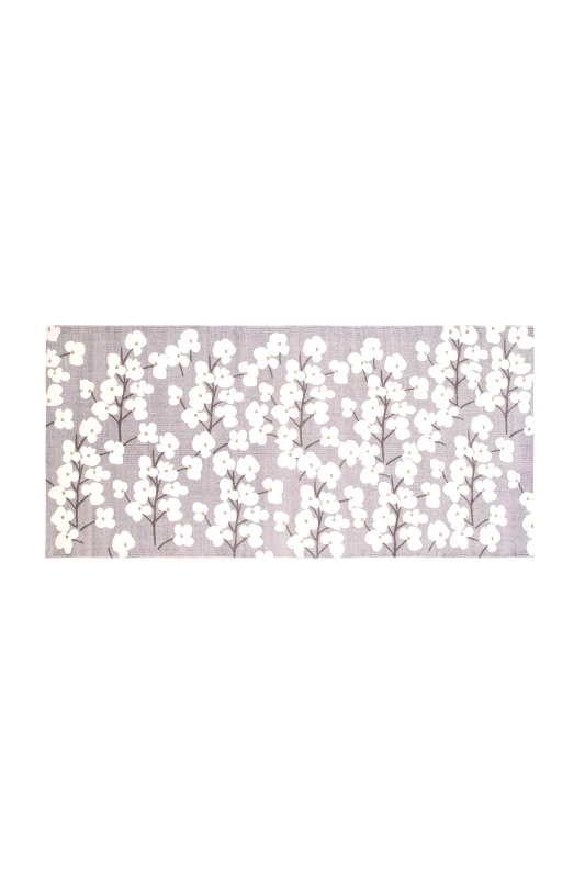 COINCASA Coincasa σουπλά βαμβακερό με floral σχέδιο 220 x 60 cm - 000495978 Πορτοκαλί