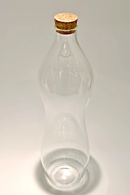COINCASA Coincasa γυάλινο μπουκάλι νερού 32 cm - 006366240 Διάφανο