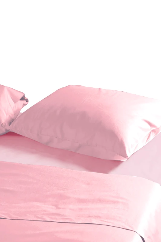 NEF-NEF HOMEWARE NEF-NEF σετ μαξιλαροθήκες μονόχρωμες "Basic 52 x 72 cm (2 τεμάχια) - 011712 Ροζ