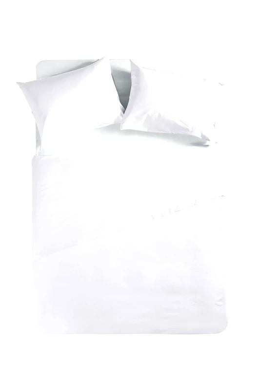 NEF-NEF HOMEWARE NEF-NEF σεντόνι υπέρδιπλο μονόχρωμο "Basic" 240 x 270 cm   - 011709 Λευκό