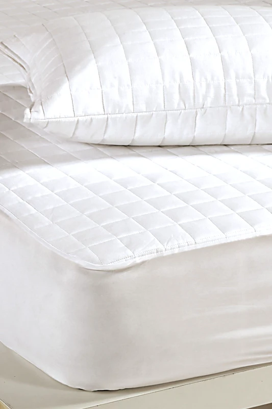 NEF-NEF HOMEWARE NEF-NEF προστατευτικό στρώματος καπιτονέ διπλό 140 x 200 + 30 cm - 018699 Λευκό