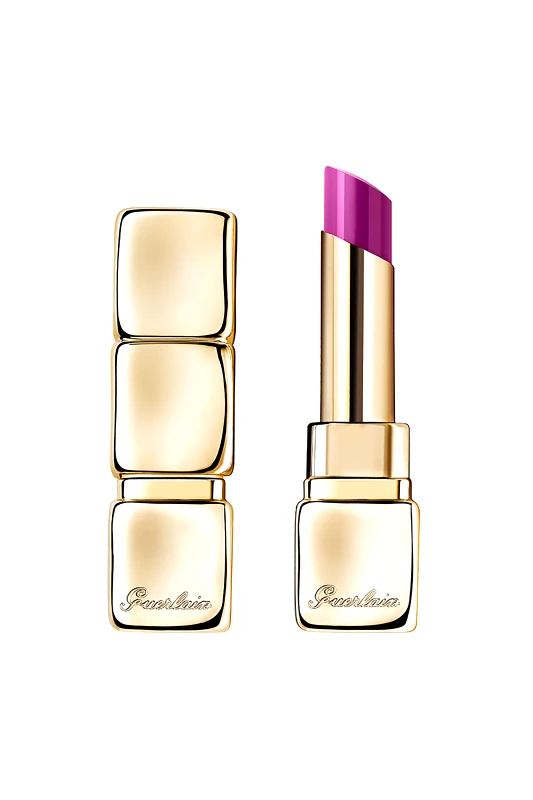 GUERLAIN Guerlain Kisskiss Bee Glow 98% Natural-Origin Honey Tint Balm 3,2 gr - G043574 809 Lavander Glow