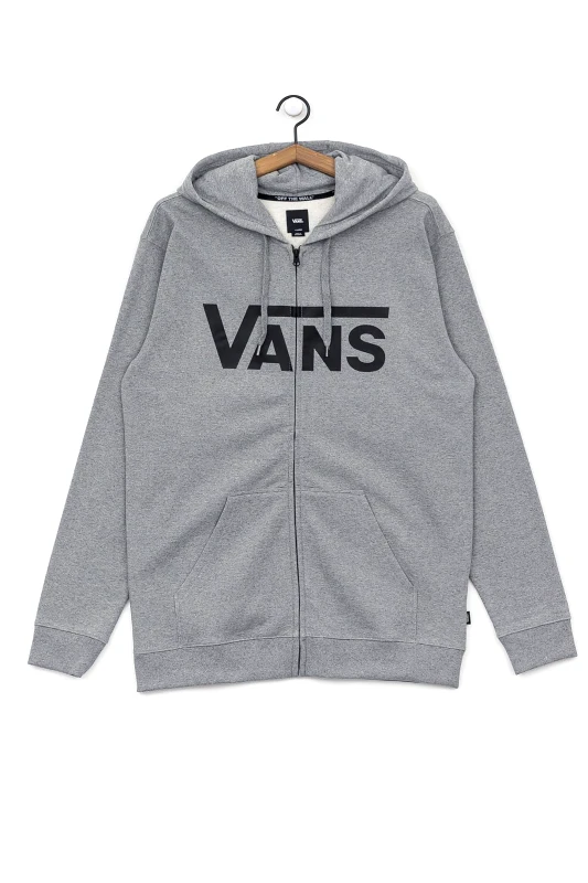 VANS Vans ανδρική ζακέτα με μεγάλο logo print - VN0A456CADY1 Γκρι