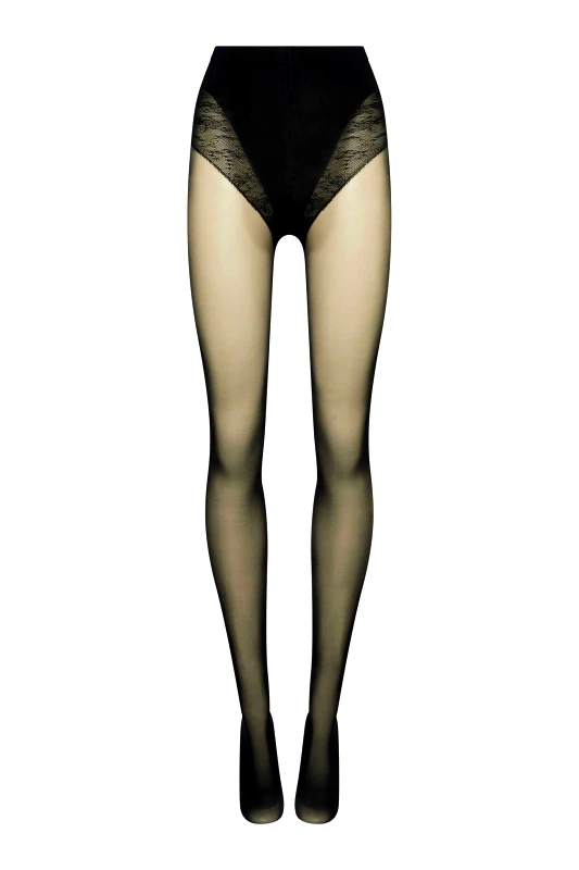 WOLFORD Wolford γυναικείο καλσόν μονόχρωμο - 18517 Μαύρο