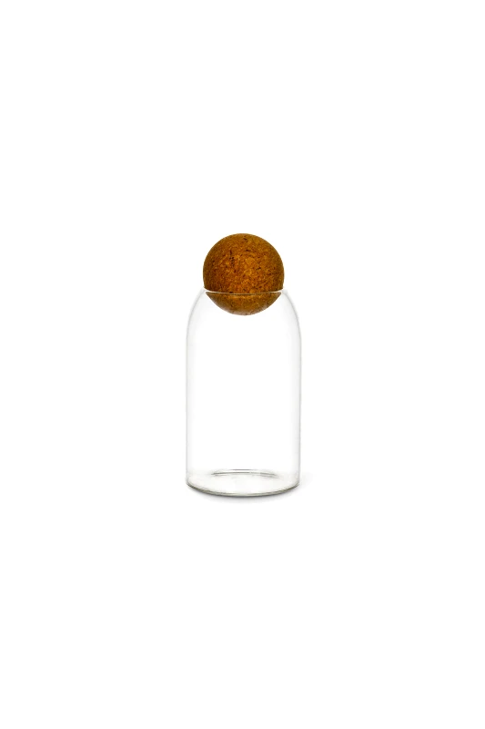 COINCASA Coincasa γυάλινη κανάτα διάφανη με καπάκι 20 cm - 007368841 Διάφανο