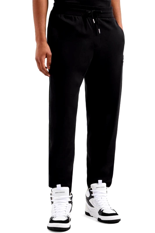 ARMANI EXCHANGE Armani Exchange ανδρικό παντελόνι φόρμας Regular Fit - 6DZPLCZJNNZ Μαύρο