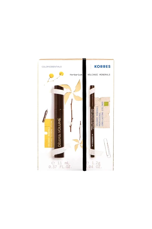 KORRES Korres Σετ Drama Volume + Volcanic Minerals Long Lasting Eyeliner - 21013007