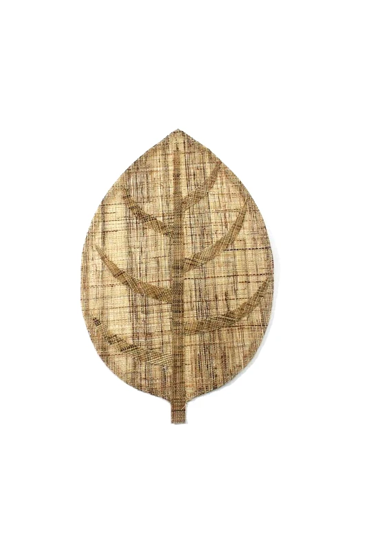 D. ARTS D. Arts λινό σουπλά καφέ "Leaf" 30 x 45 cm - AHW3162-BR