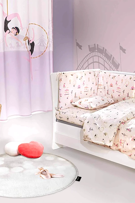 SAINT CLAIR PARIS Saint Clair Paris σετ βρεφικά σεντόνια και μαξιλαροθήκη "Enjoy Pinky" 2 x 115 x 170 cm - 30 x 40 cm - 1710092223000