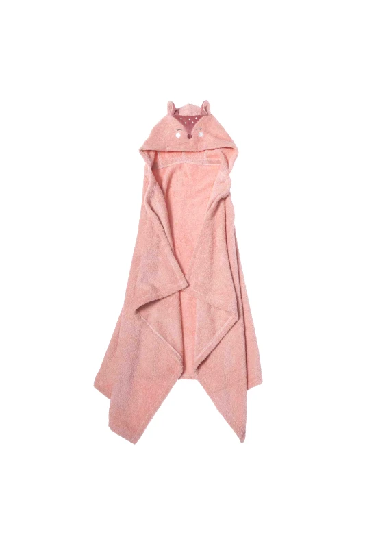 NEF-NEF HOMEWARE NEF-NEF βρεφική κάπα "Sweet Fox" 70 x 120 cm - 035128 Ροζ