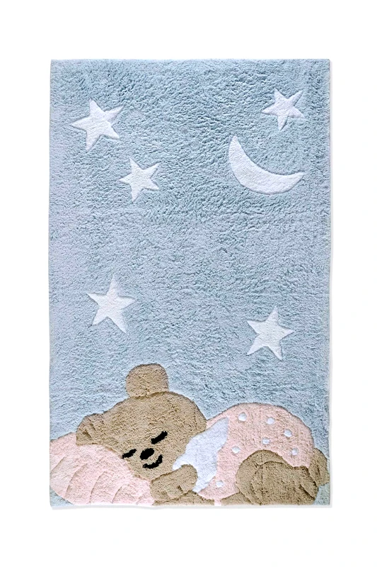 DOWN TOWN HOME DOWN TOWN Home παιδικό χαλάκι "Bear Girl " 100 x 160 cm - 61-0920