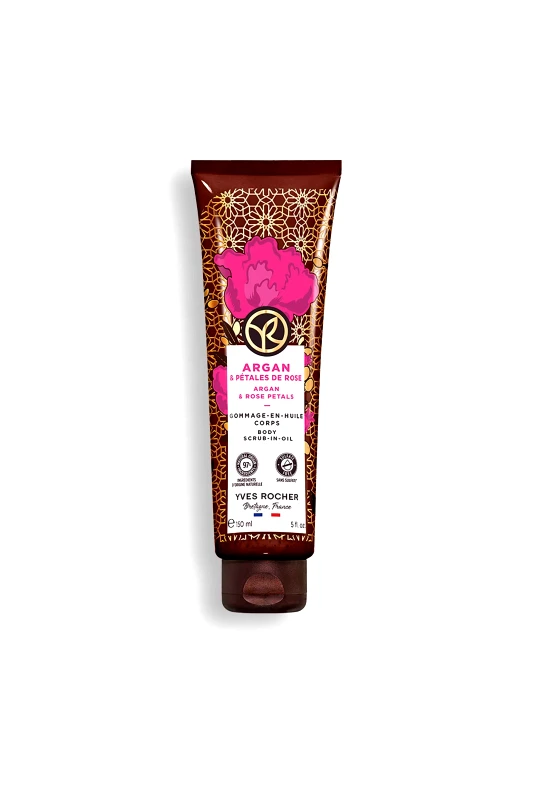 YVES ROCHER Yves Rocher Argan & Rose Petals Body Scrub-in-Oil 150 ml - 90897