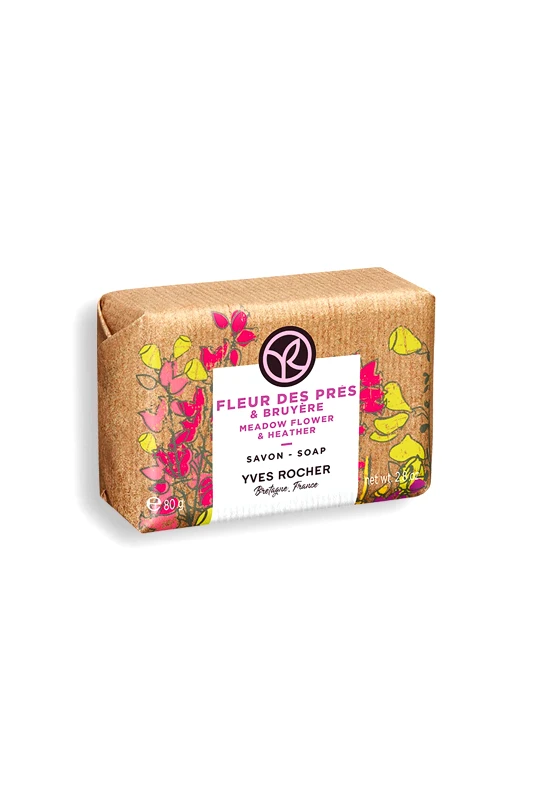 YVES ROCHER Yves Rocher Meadow Flower & Heather Soap 80 gr - 63526