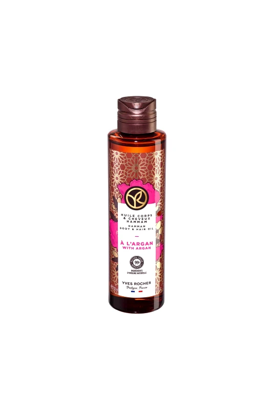 YVES ROCHER Yves Rocher Body And Hair Oil Argan & Rose Petals 100 ml - 57960
