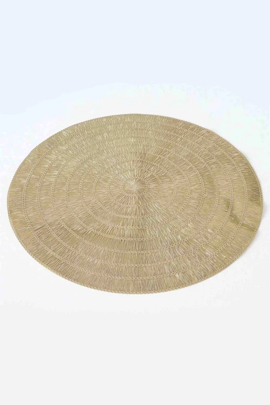 DOMUS HOMUS DOMUS HOMUS στρογγυλό σουπλά "Jens" 37 cm χρυσό - 20-25-334