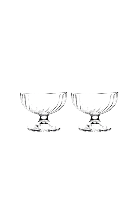 LUMINARC Luminarc σετ γυάλινα μπολ παγωτού 11,5 cm x 9,5 cm (2 τεμάχια) - 48661