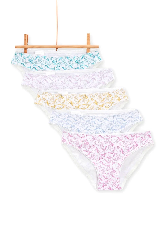 DPAM DPAM σετ παιδικά εσώρουχα για κορίτσια "Multicolor" - 345405 Πολύχρωμο