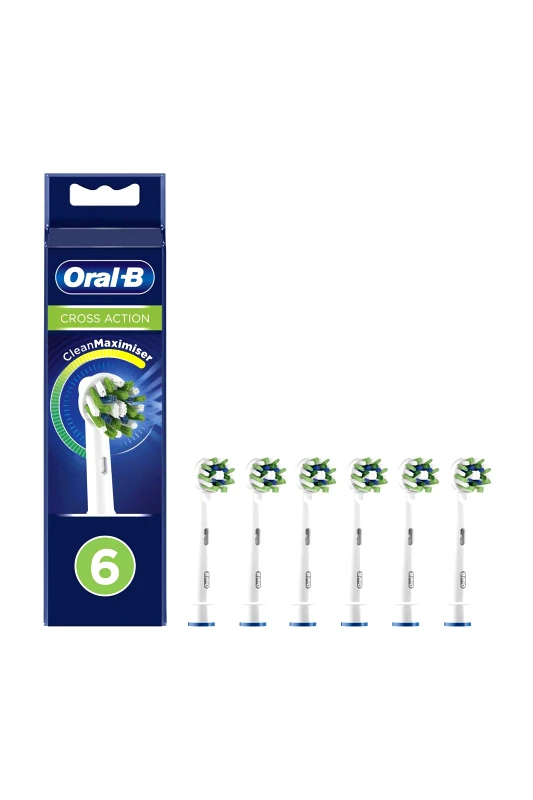 BRAUN Braun Oral-B ανταλλακτικές κεφαλές ηλεκτρικής οδοντόβουρτσας CrossAction (6 τεμάχια) - 80761811