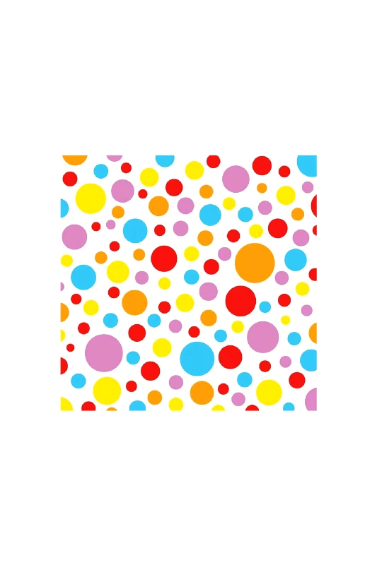 PAPERPRODUCTS DESIGN Paperproducts Design χαρτοπετσέτες με πουά σχέδιο "Dots Multicolor" 25 x 25 cm - 125002581