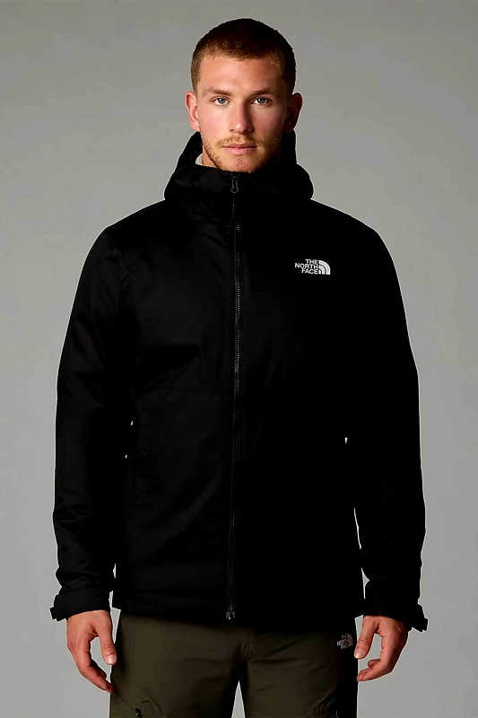THE NORTH FACE The North Face ανδρικό αδιάβροχο μπουφάν με κουκούλα Standard Fit "Millerton Insulated" - NF0A3YFI4H01 Μαύρο