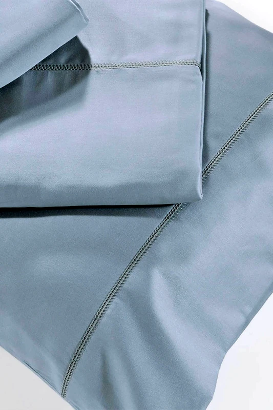 DOWN TOWN HOME DOWN TOWN Home κατωσένοτο ημίδιπλο με λάστιχο "250/7 Grey Metal" 125 x 205 + 40 cm - 24-0017