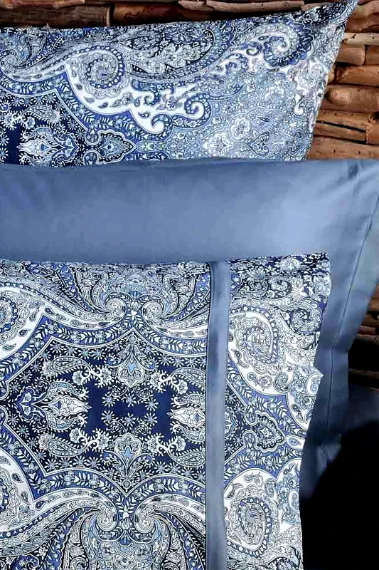 DOWN TOWN HOME DOWN TOWN Home σετ μαξιλαροθήκες φιγούρας εμπριμέ "Oxford 847 Bombay Raf" 2 x 52 x 75 + 3 cm - 42-0419