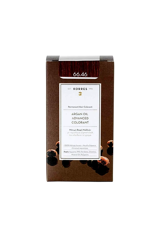 KORRES Korres Argan Oil Advanced Colorant 66.46 Έντονο Κόκκινο Βουργουνδίας - 21006612