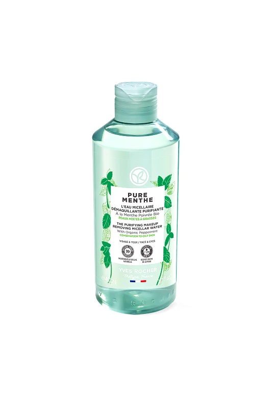 YVES ROCHER Yves Rocher Purifying Makeup Removing Micellar Water - Pure Menthe 400 ml - 14782