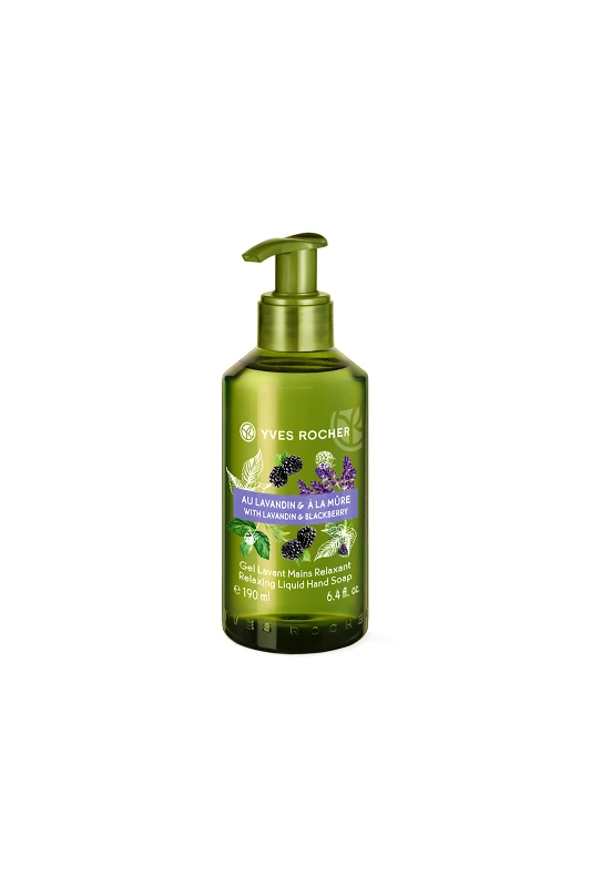 YVES ROCHER Yves Rocher Liquid Hand Soap Lavandin Blackberry - Υγρό Σαπούνι Χεριών 190 ml - 79319