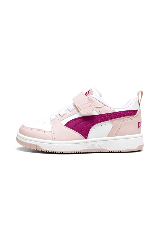 PUMA Puma παιδικά αθλητικά παπούτσια με contrast λεπτομέρειες και λογότυπο "Rebound V6" - 397419 Ροζ