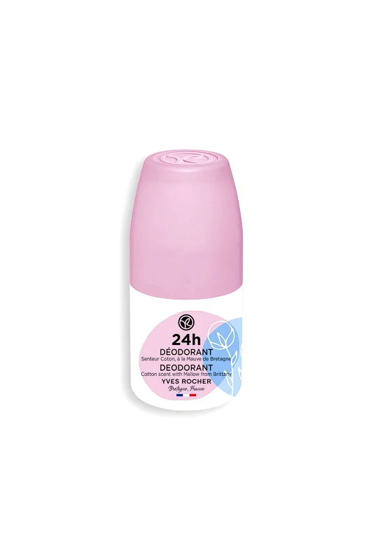 YVES ROCHER Yves Rocher 24h Deodorant Cotton Scent with Mallow from Brittany 50 ml - 56315