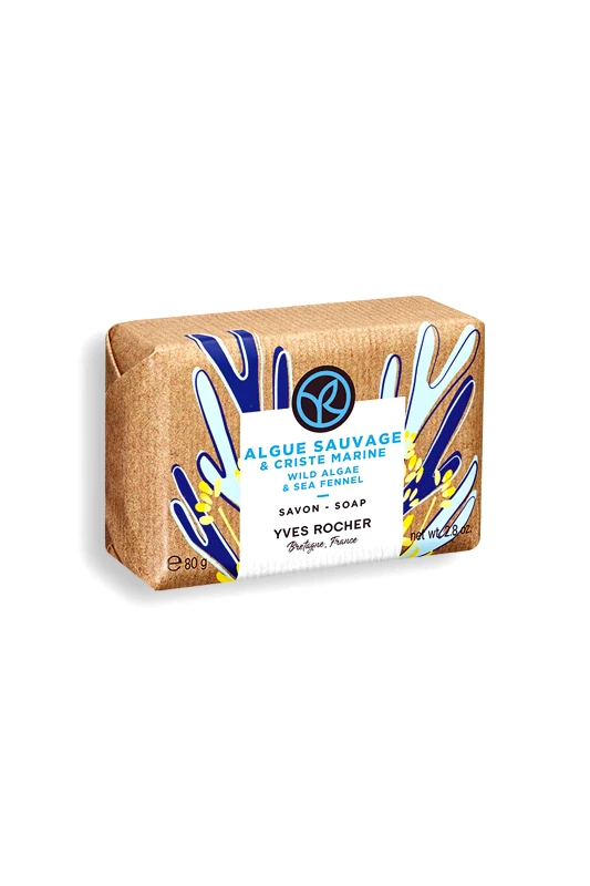 YVES ROCHER Yves Rocher Wild Algae & Sea Fennel Soap 80 gr - 62885