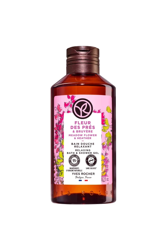 YVES ROCHER Yves Rocher Meadow Flower & Heather Shower Gel - 14238