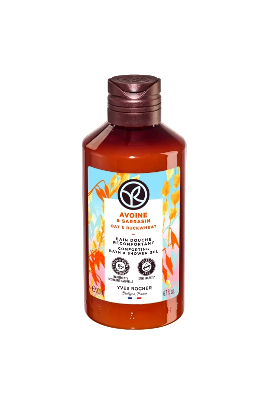 Yves Rocher Oat & Buckwheat Comforting Shower Gel - 17385 φωτογραφία