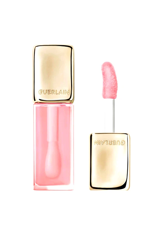 GUERLAIN Guerlain Kisskiss Bee Glow Oil 92% Natural-Origin Honey Tint Lip Oil - G044111 258 Rose Glow