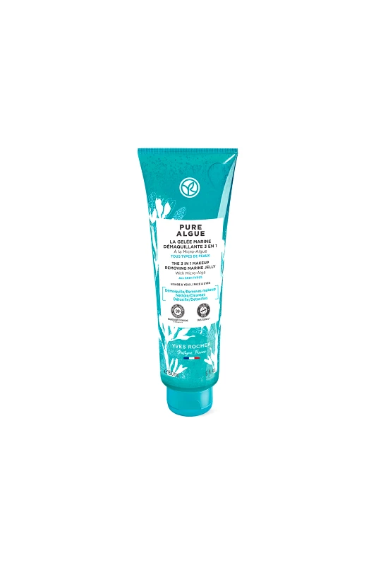 YVES ROCHER Yves Rocher Pure Algue 3 in 1 Makeup Removing Marine Jelly 150 ml - 96947