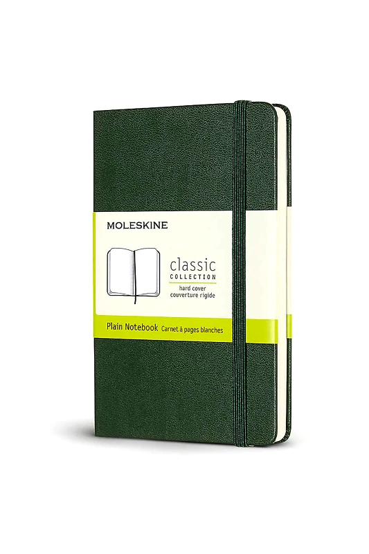MOLESKINE Moleskine σημειωματάριο "Plain Notebook Pocket Size Myrtle Green" - QP012K15
